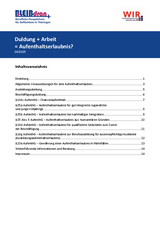 Arbeitshilfe Duldung + Arbeit = Aufenthaltserlaubnis? April 2025 Arbeitshilfe Duldung + Arbeit = Aufenthaltserlaubnis? April 2025
