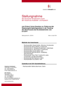Zum Entwurf eines Gesetzes zur Änderung des Staatsangehörigkeitsgesetzes (Fassung des Beschlusses des Bundeskabinetts vom 08.04.2014)