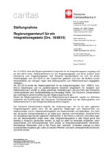 Zum Regierungsentwurf für ein Integrationsgesetz