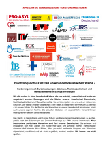 Gemeinsame Stellungnahme Sept. 2024, Flüchtlingsschutz