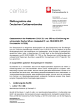 Zum Gesetzesentwurf zur Einführung beschleunigter Asylverfahren 